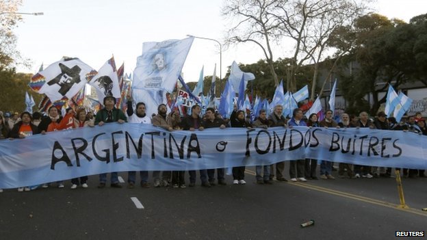 Stuart Yeomans - Argentina protests